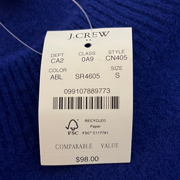 J. Crew Factory Women's Crewneck Sweater In Extra Soft Yarn - Picture 9 of 9